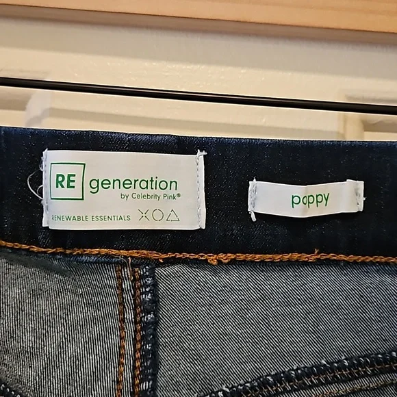 Re Generation by Celebrity Pink Dark Blue Jeggings Size 2x - Picture 7 of 8